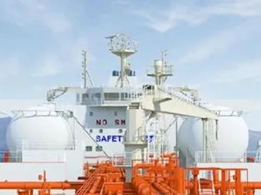 Sistema de suministro de combustible de GNL marino